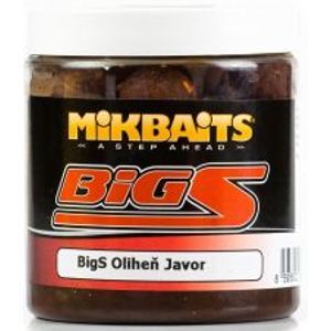  Mikbaits Chytací Boilies v Dipu Big S Oliheň Javor 250 ml-20mm 