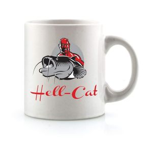 Hell-Cat Hrnek bílí s logem