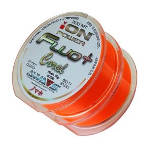 Awa-S Vlasec Ion Power Fluo+ Coral 2x300m - 0,261mm