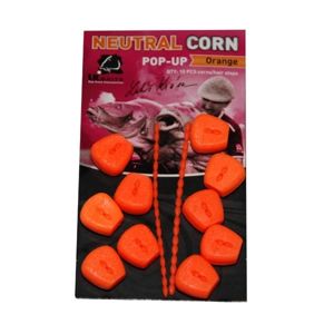 LK Baits Imitace kukuřice Neutral Corn 10ks - Orange