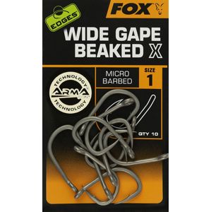 Fox Háčky Edges Wide Gape Beaked X Hooks 10ks - vel.1