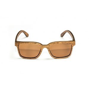 Nash Dřevěné Brýle Timber Sunglasses - jantarové skla