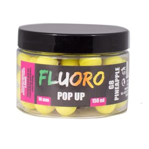 LK Baits Pop-up boilie Fluoro G8 Pineapple