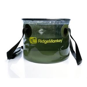 RidgeMonkey Skládací průhledný kbelík Perspective Collapsible Bucket 10L
