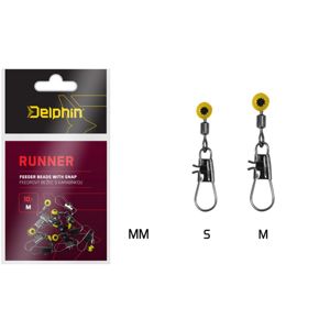 Delphin Feederový běžec s karabinkou Runner 10ks - M