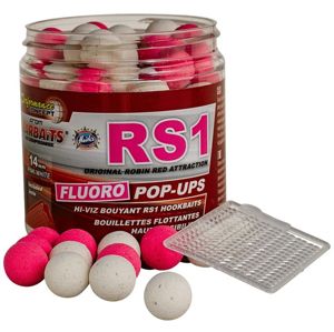 Starbaits Plovoucí boilies Fluo RS1 80g - 14mm