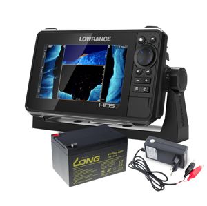 Lowrance Echolot HDS LIVE 7 se sondou Active Imaging 3v1 + baterie + nabíječka ZDARMA
