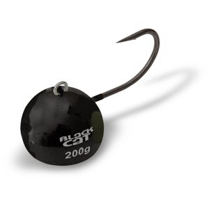 Black Cat Jigová hlava Fire-Ball černá - 160g