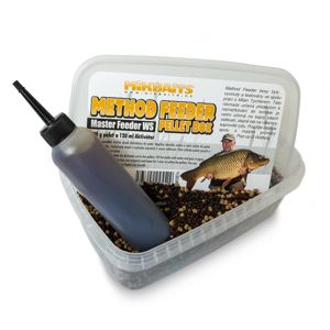 Mikbaits Method Feeder pellet box 400g+120ml - Master Feeder WS