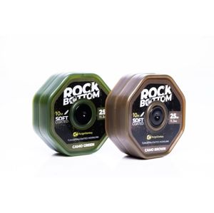 RidgeMonkey Šňůrka RM-Tec Rock Bottom Tungsten Coated Soft 25lb 10m