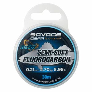 Savage Gear Fluorocarbon Semi-Soft Fluorocarbon Seabass 30m - 0,25mm