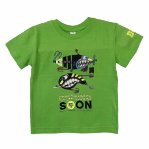 DOC Dětské triko Třpytky zelená