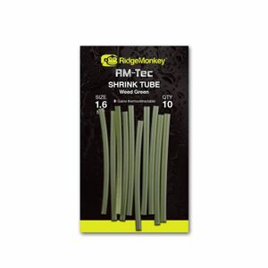 RidgeMonkey Smršťovací hadička RM-Tec Shrink Tube Weed Green 10ks