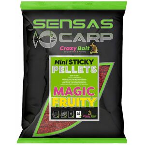 Sensas Pelety Mini Sticky Pellets 700g - Magic Fruity
