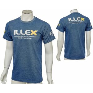 Illex Tričko Short Sleeved Navy Blue - XXXL