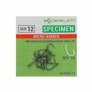 Korum Háčky Xpert Specimen Hooks 10ks - vel. 6
