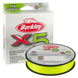 Berkley Šňůra X5 Flame Green 150m - 0,12mm 12,1kg