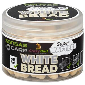 Sensas Wafters Super White Bread 8mm 80g - Sladký Chléb 80g