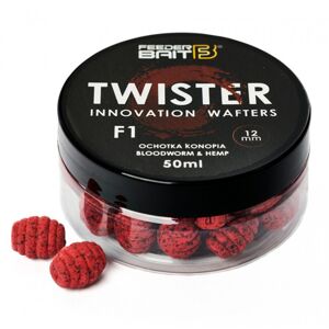 FeederBait Twister Wafters 12mm 75ml - F1- Patentka/Konopí