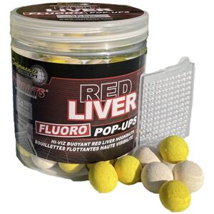 Starbaits Plovoucí boilies Pop Up Bright Red Liver 50g - 16mm