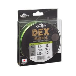 Berkley Šňůra DEX Braid x8 Chartreuse 150m - 0,14mm