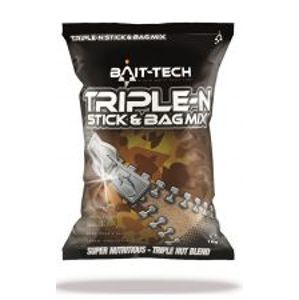 Bait-Tech Směs Krmení Triple-N Stick & Bag Mix 1 kg