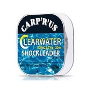Carp ´R´ Us Clearwater Shockleader 20 m crystal-Nosnost 50 lb