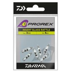 Daiwa Prorex Rolničky Skleněné Do Gumy-Velikost 5 mm 6 ks