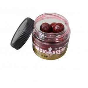 Extra Carp boilie in Dip Magic Squid Robin Red 200 ml 16/20 mm