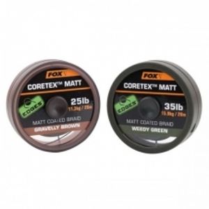 Fox Edges Matt Coretex 20 m-Weedy Green / Nosnost 25 lb / Barva Green