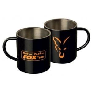 Fox Hrnek Stainless Mug 0,4l černý matný