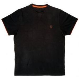 Fox Tričko Cotton T-Shirt Black Orange-Velikost XXL