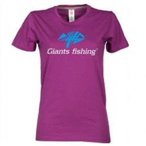 Giants Fishing Tričko Dámské Fialové-Velikost L