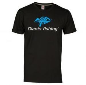 Giants Fishing Tričko Pánské Černé-Velikost L