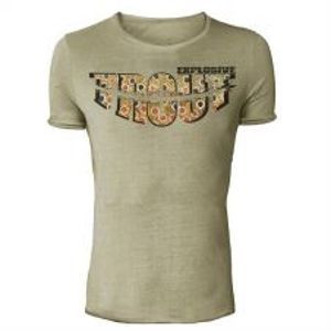 HOTSPOT DESIGN Vintage tričko Trout Explosive-Velikost  XL