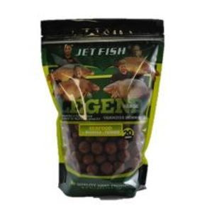 Jet Fish  Boilie Legend Range Seafood + Švestka / Česnek-1 kg 24 mm