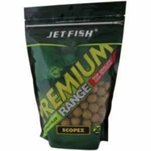 Jet Fish Boilie Premium 900 g 16 mm-jahoda