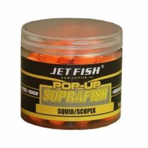 Jet Fish Plovoucí boilies Supra Fish 12 mm 40 g-Squid/Scopex