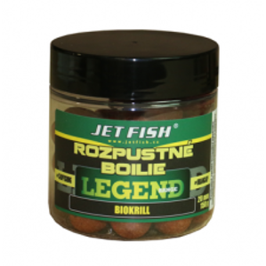 Jet Fish rozpustné boilie 150 g 20 mm-klub red + A.C. švestka/scopex