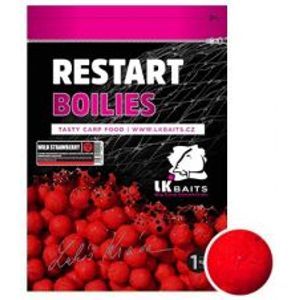 LK Baits Boilie ReStart Wild Strawberry-1 kg 14 mm