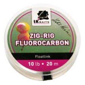 LK Baits ZIG-RIG Fluorocarbon 20 m-Nosnost 8 lb