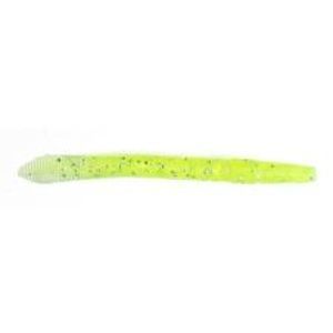 LUCKY JOHN Gumová nástraha Wacky Worm Lime Chartreuse 10 ks-9,9 cm