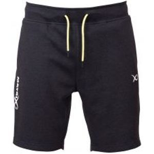 Matrix Kraťasy Minimal Black Marl Jogger Shorts-Velikost XL