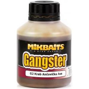 Mikbaits booster gangster 250 ml-G2 (Ančovička&Krab&Asa)