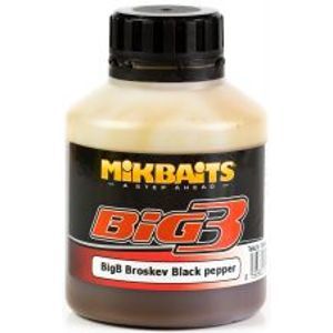 Mikbaits booster legends 250 ml-bigb broskev black pepper