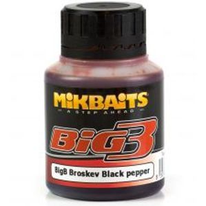 Mikbaits dip Legends 125 ml-bigb broskev black pepper