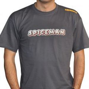 Mikbaits Pánské tričko Spiceman - šedé-Velikost  L