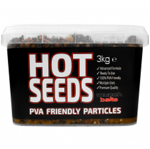 Munch Baits Nakládaný Partikl Hot Seeds 3 kg