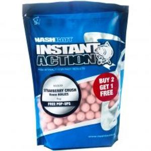 Nash Boilies Instant Action Strawberry Crush-2,5 kg 15 mm
