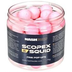 Nash plovoucí boilie Scopex Squid airball pop ups-18 mm 75 g pink